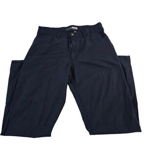 Carhartt Men's Rugged Flex Relaxed Fit Canvas 5 Pocket Work Pants‎ 36x34 Navy